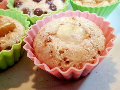 バナナのコーヒーカップケーキ